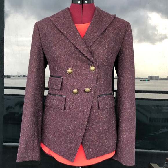 Rebecca Minkoff Nevin Wool Jacket / Blazer - Picture 7 of 14